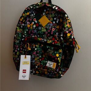 LEGO x Herschel Floral Backpack. Brand new with tags